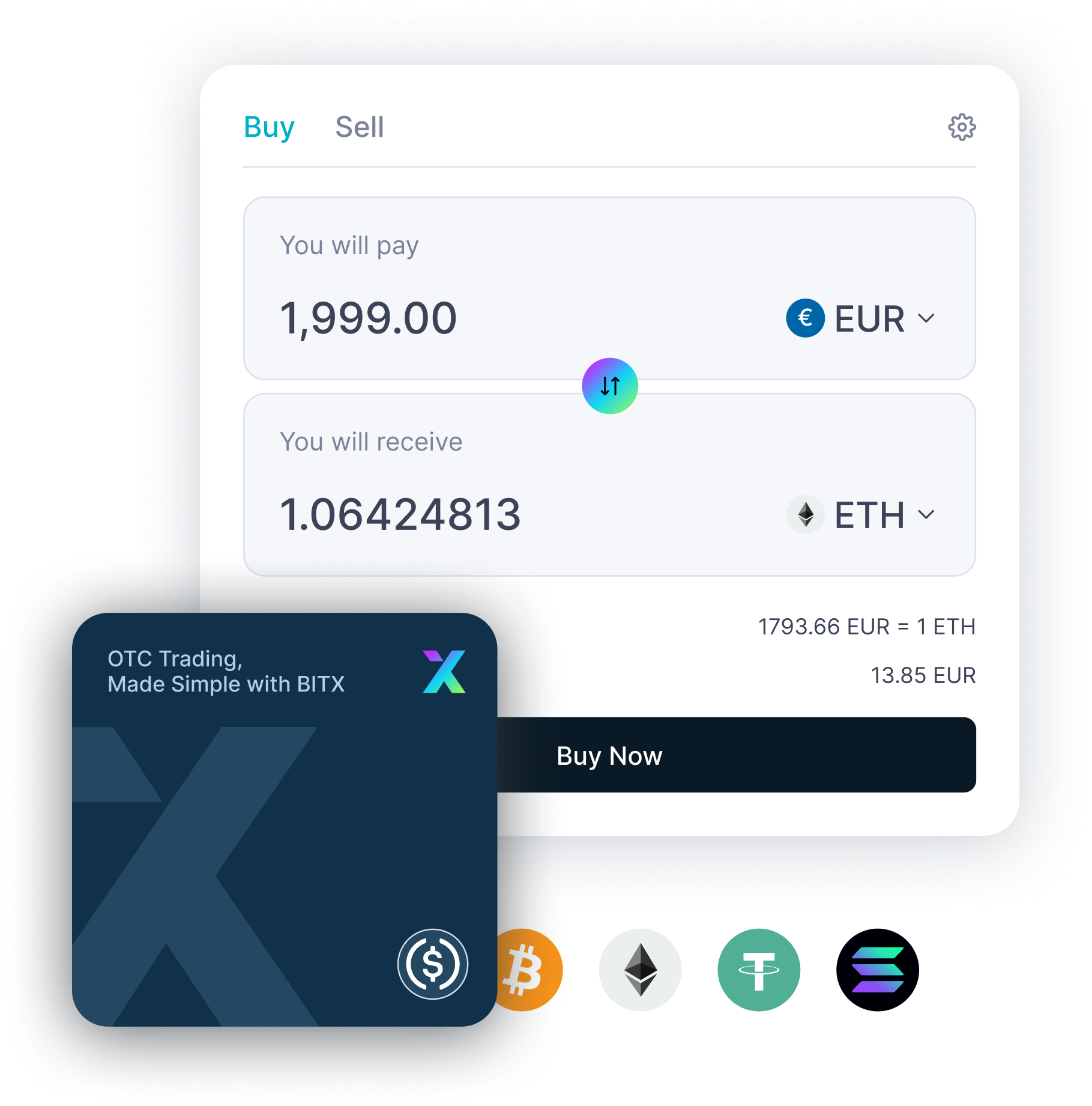 BITX Trading Interface